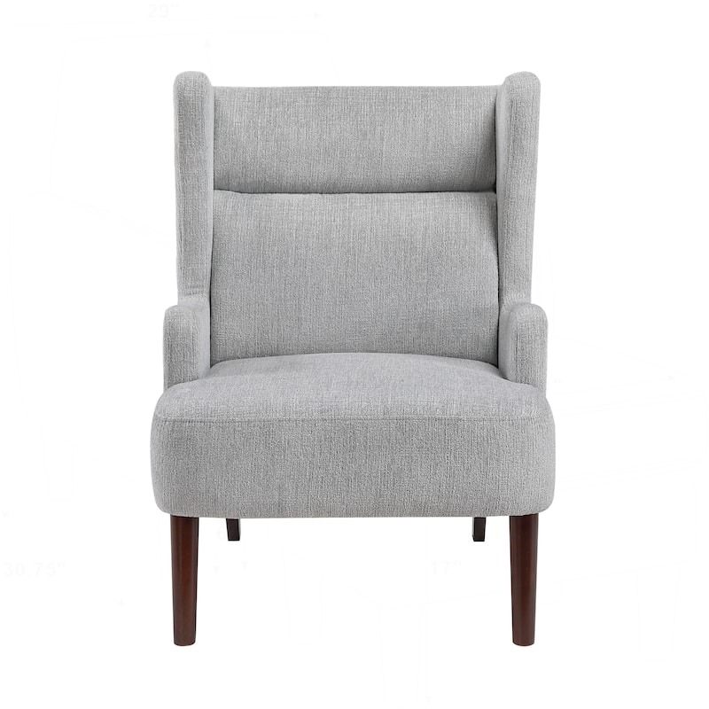 Sophisticated Wingback Accent Chair for Stylish Living Rooms and Beyond