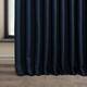 Exclusive Fabrics Faux Linen Extra Wide Room Darkening Curtain Panel