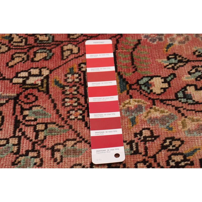 ECARPETGALLERY Hand-knotted Antalya Vintage Red Wool Rug - 7'1 x 10'10