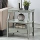 preview thumbnail 18 of 23, Newport Storage Nightstand by Greyson Living Grey
