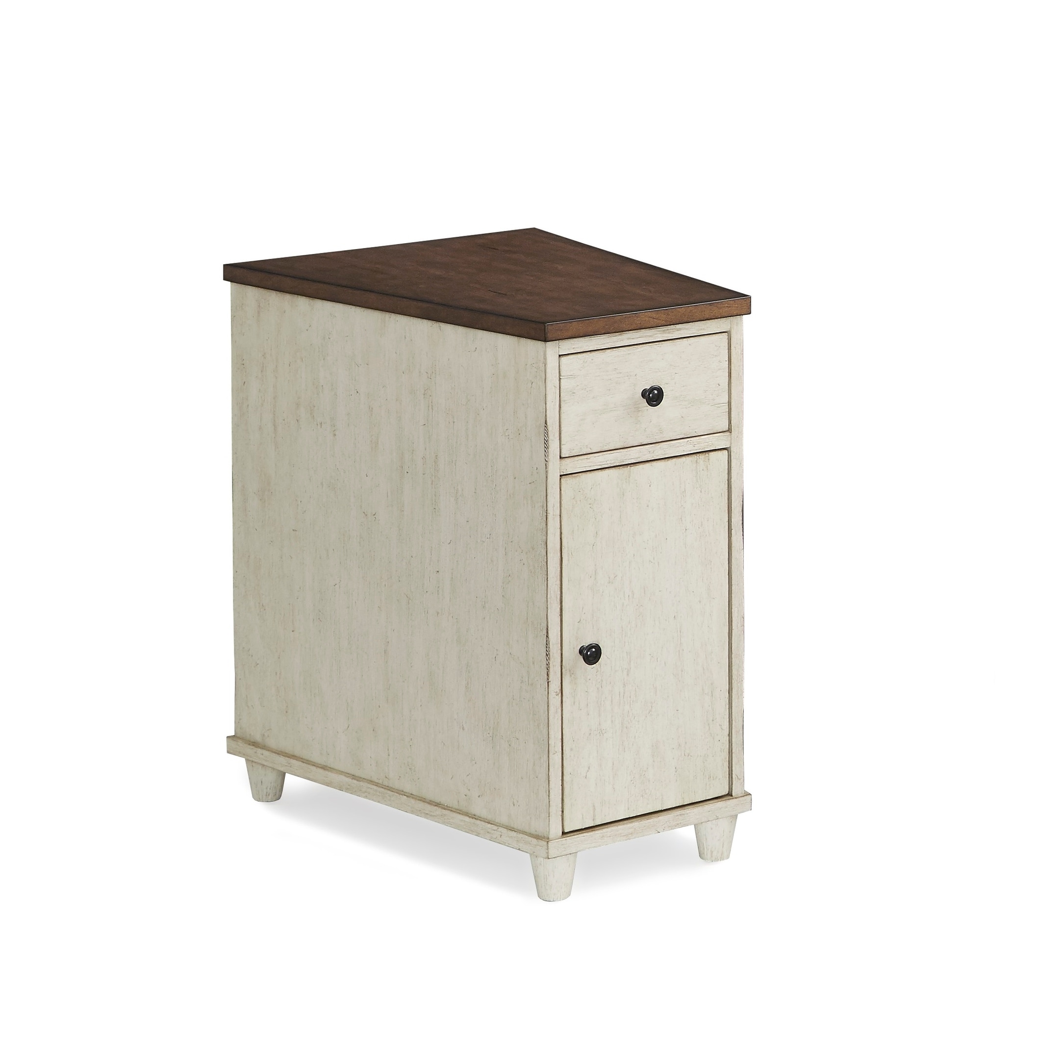Wedge end store table with usb