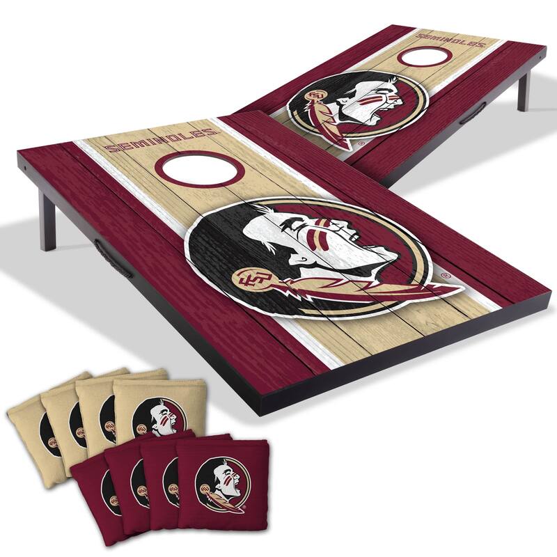 Florida State Seminoles NCAA Compact 2x3 Tailgate Cornhole Board Set - NO Accessories