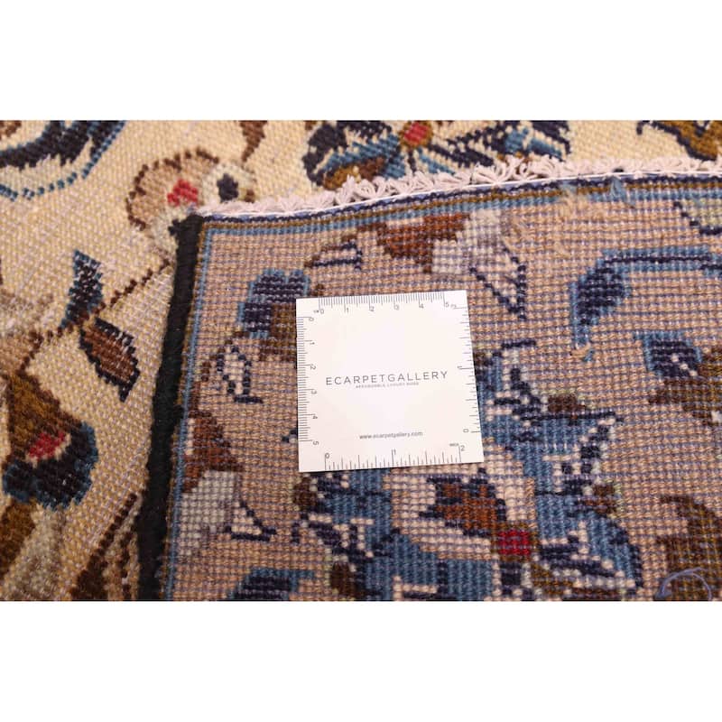 ECARPETGALLERY Hand-knotted Antalya Vintage Cream Wool Rug - 5'10 x 9'10