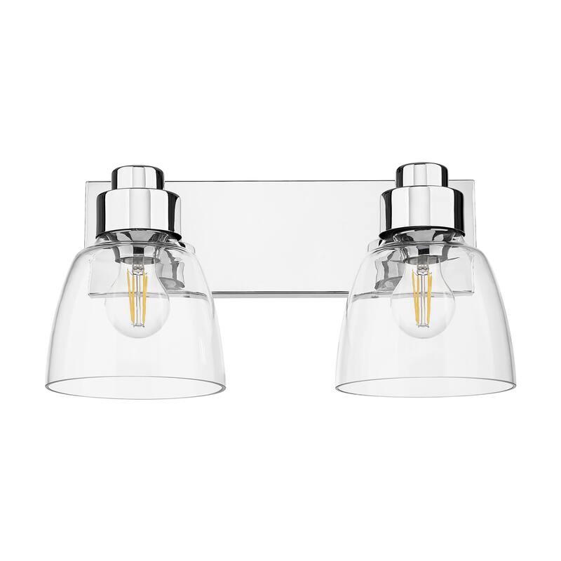 Golden Lighting Remy 2-light Vanity in Chrome - Silver