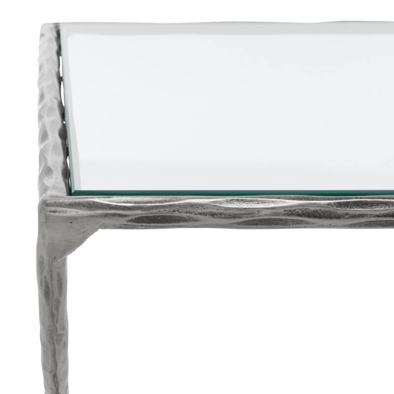 SAFAVIEH Couture Italia Rectangle Metal Coffee Table - 48 In. W x 28 In. D x 15 In. H - 48"W x 28"D x 15"H