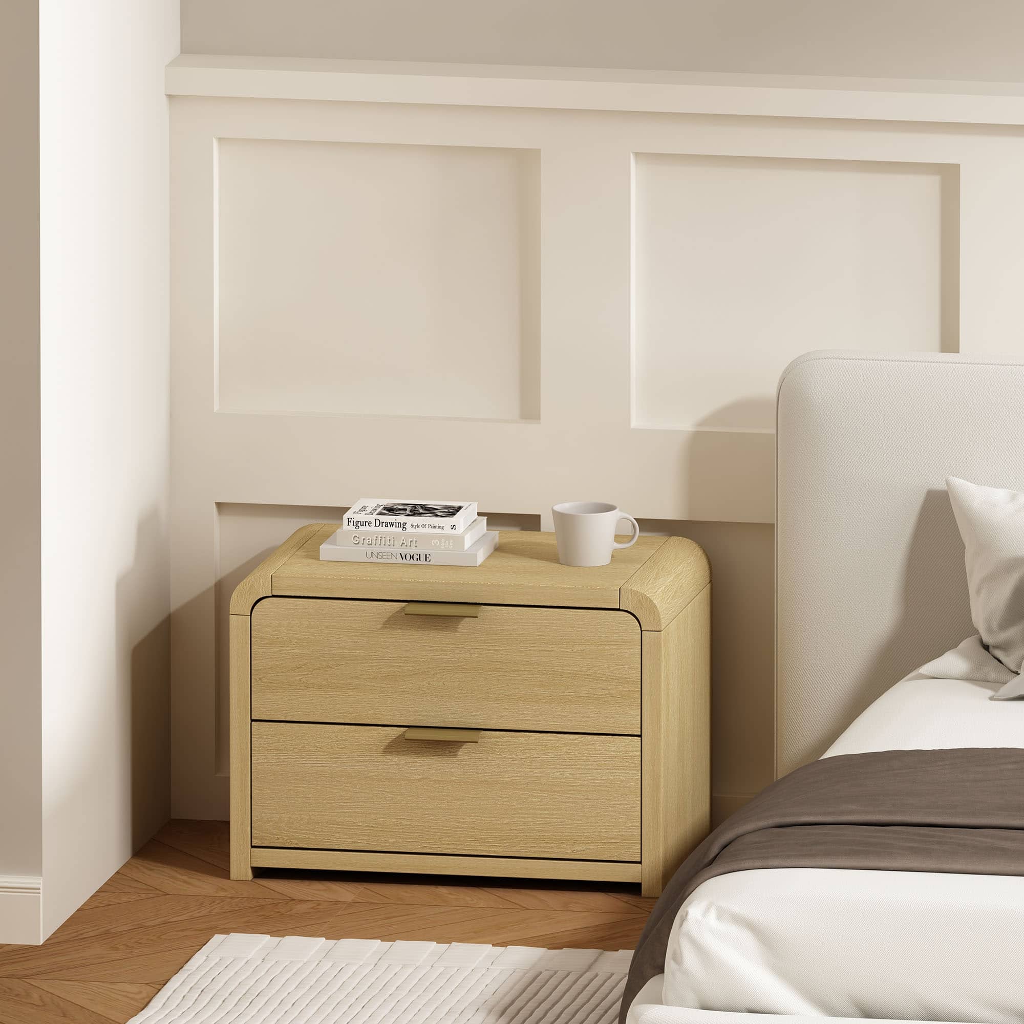 Option Natural Oak and Gold