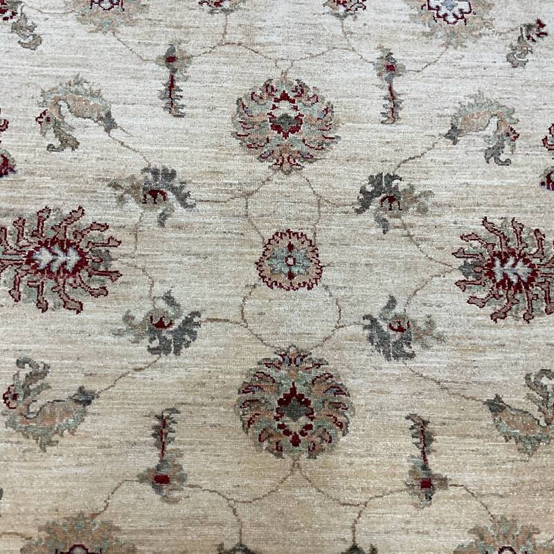 HERAT ORIENTAL Handmade Oushak Wool Rug - 5'7" x 7'11"