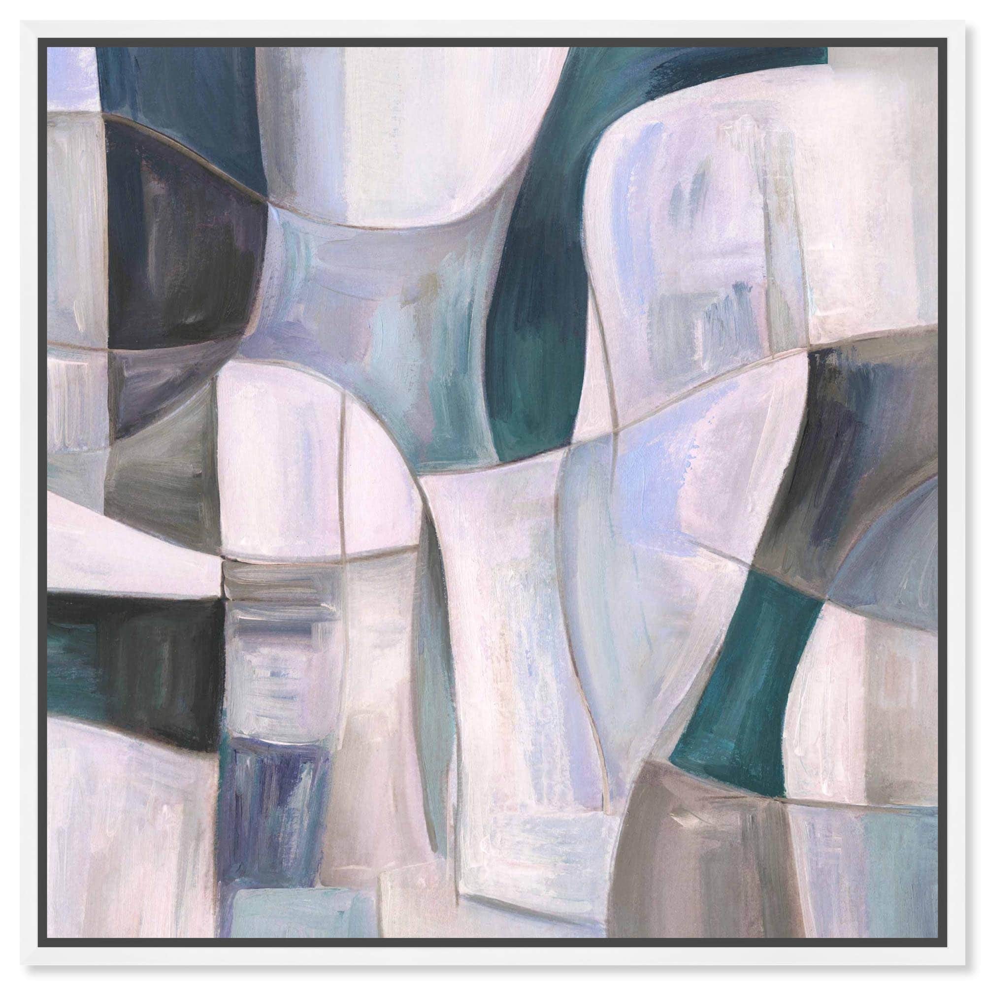 Blue Reverie I Office Wall Decor Canvas Print by Art Remedy