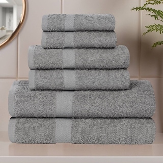 Superior Franklin Cotton Lightweight 6-Piece Assorted Towel Set