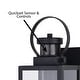 preview thumbnail 4 of 9, Vaxcel Lighting Medinah 13" Tall Outdoor Wall Sconce