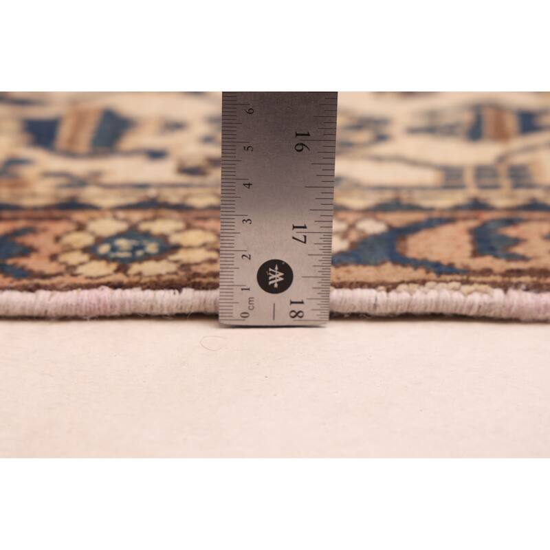 ECARPETGALLERY Hand-knotted Antalya Vintage Copper Wool Rug - 6'7 x 9'10