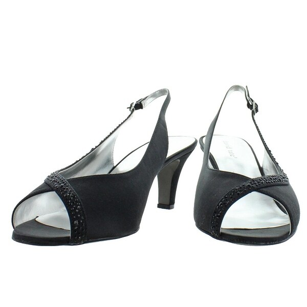 dainty black heels