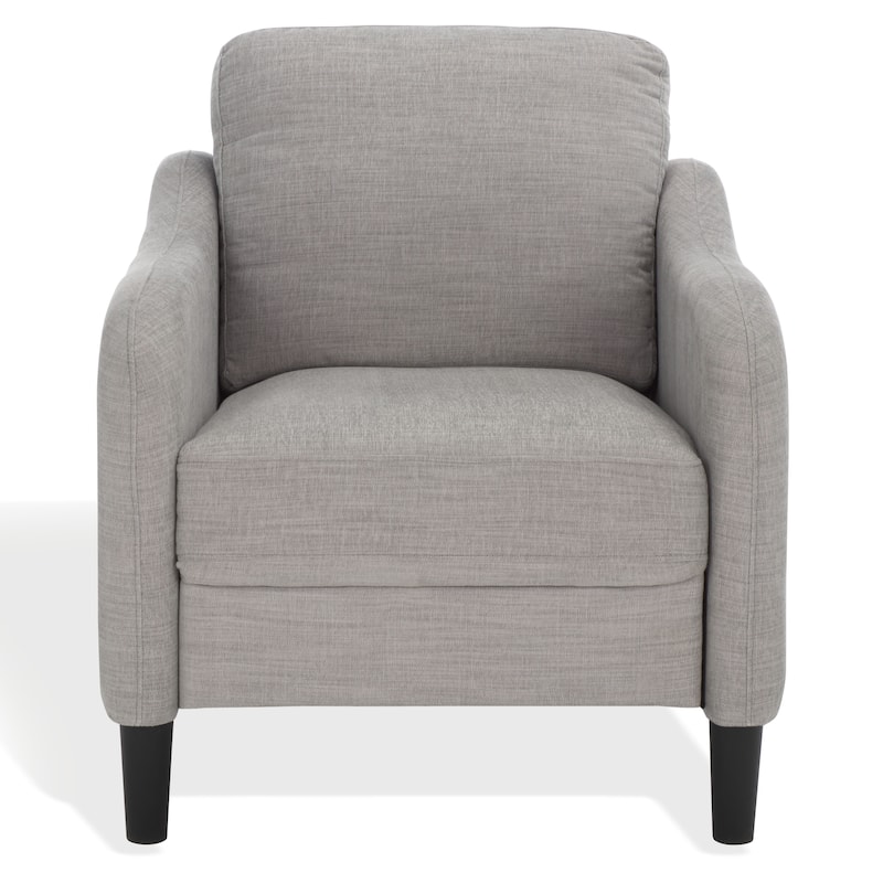 SAFAVIEH Couture Edalynn Modern Accent Chair - 32"W x 32"D x 34"H - Light Grey
