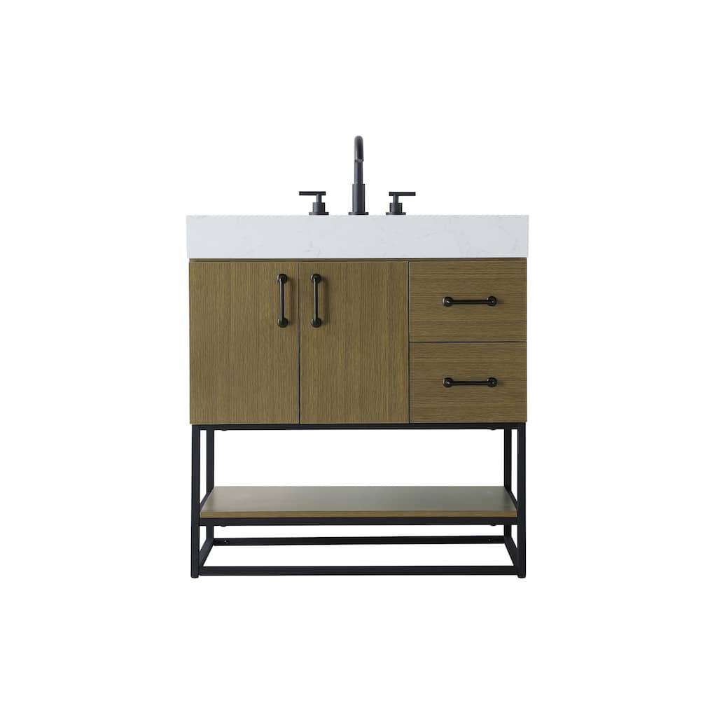 Elegant Lighting VF29232 Caroline 32" Free Standing Single Basin
