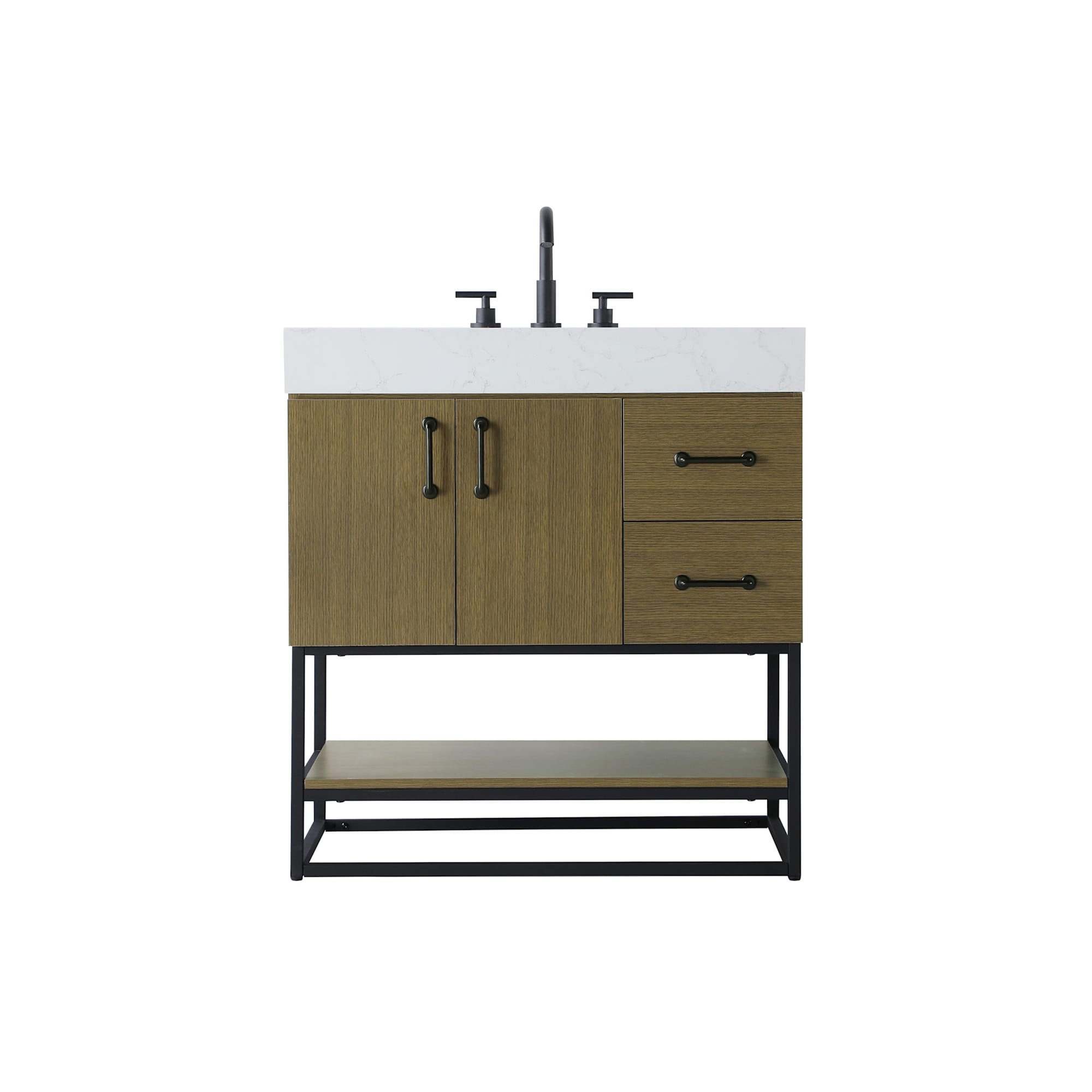 Elegant Lighting VF29232 Caroline 32" Free Standing Single Basin