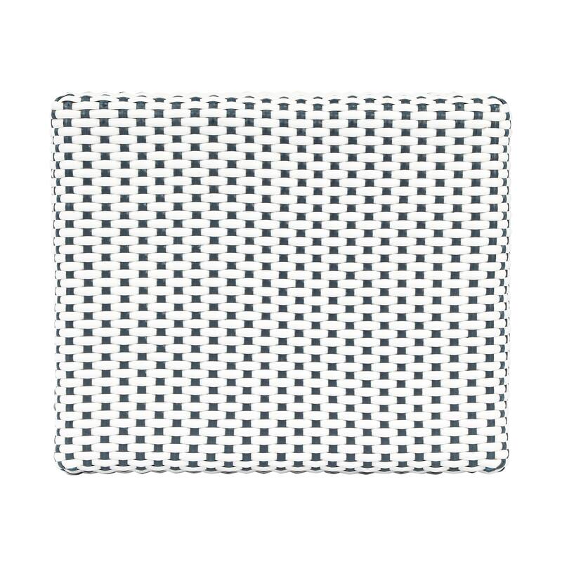 Robias 24.5" Rattan Rectangular Counter Stool