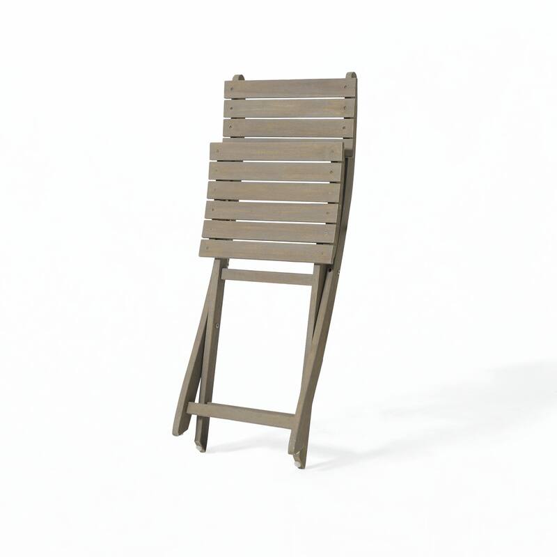 Outdoor FOLDABLE DINING SET, GREY