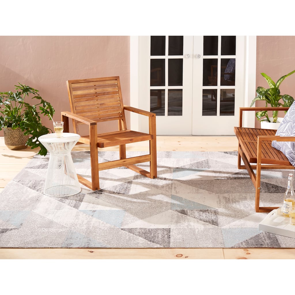 Nicole Miller Patio Sofia Holly Area Rug