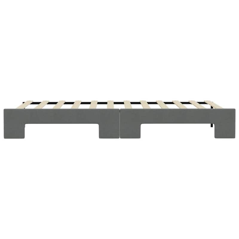 vidaXL Day Bed Upholstered Sleeper Sofa Bed for Bedroom Living Room Fabric