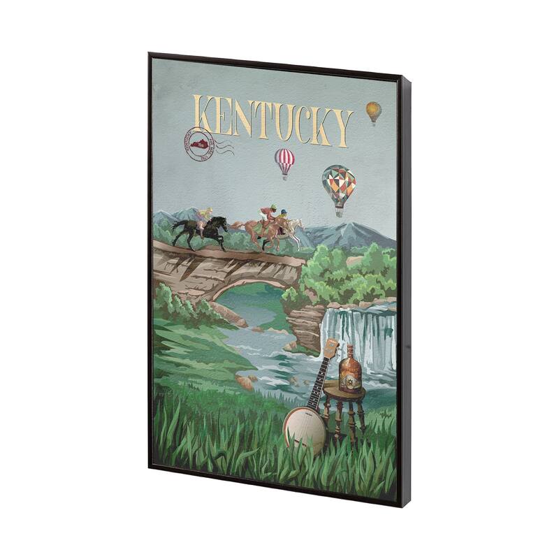 Kentucky Go (SM) Framed Art Print