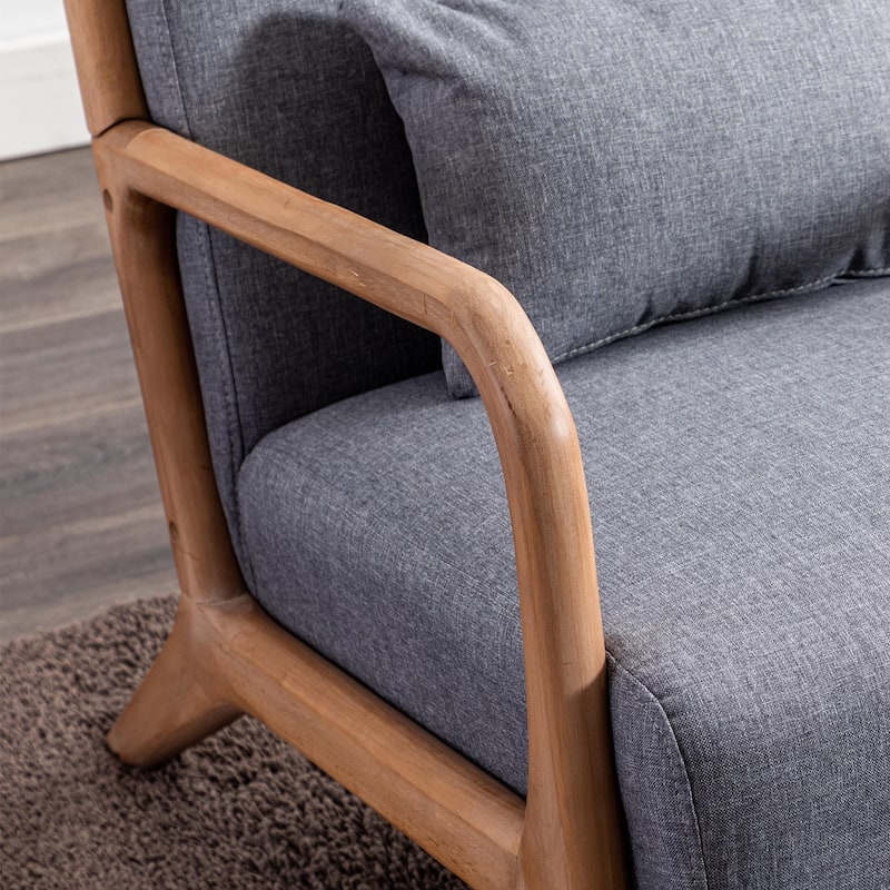 Aston Modern Solid wood Accent Chair for Living Room