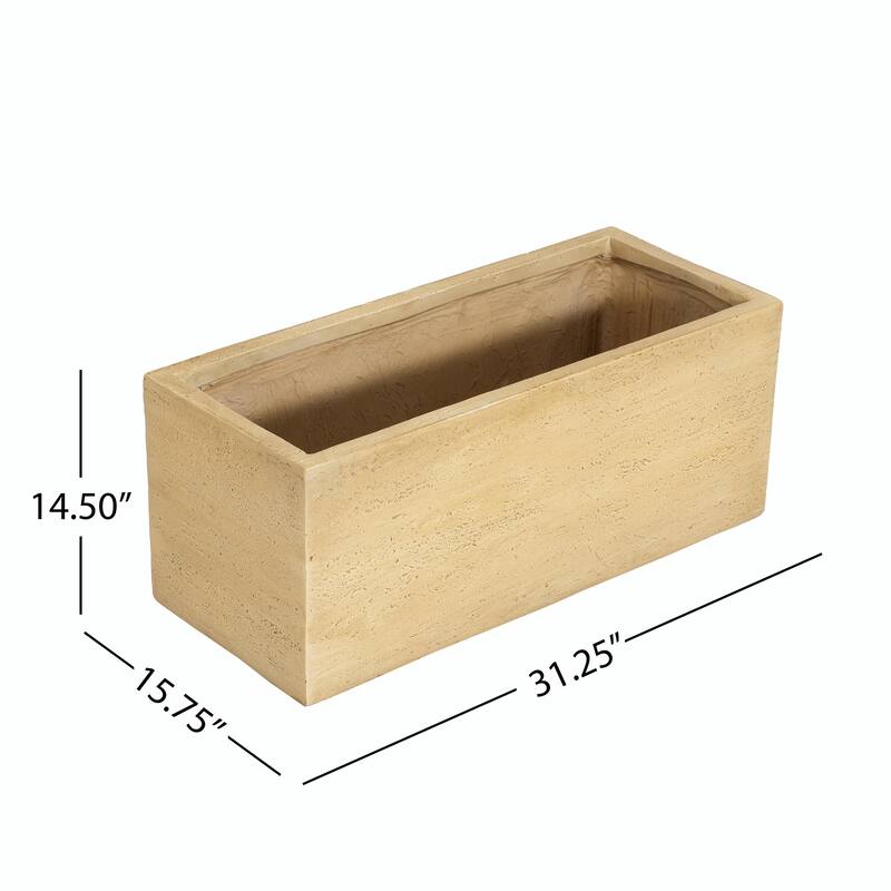 MGO Handmade Rectangle Planter Box