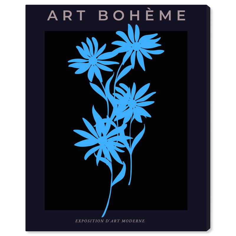 Wynwood Studio Canvas Floral and Botanical Floral Boheme Arrangement II Brown and Modern & Contemporary Wall Art Canvas Print