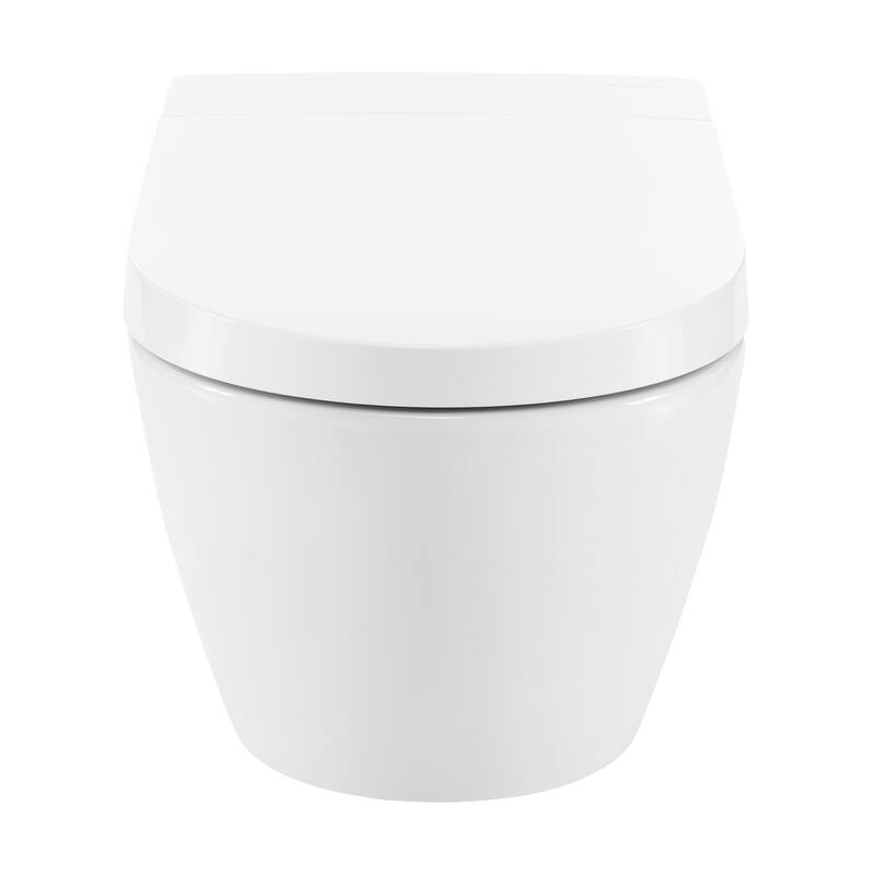 Hugo Smart Wall-Hung Toilet With Bidet Bundle (Sm-St080, Sm-Wcb02) - 23.86" x 15.67" x 17.13"