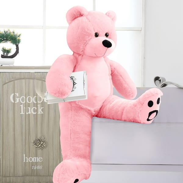 Big Large Grey Soft Teddy Bear Plush Toy Doll Stuffed Animal Gifts