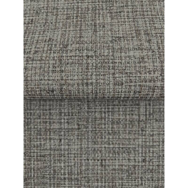Clarkson Dark Grey Woven Wallpaper