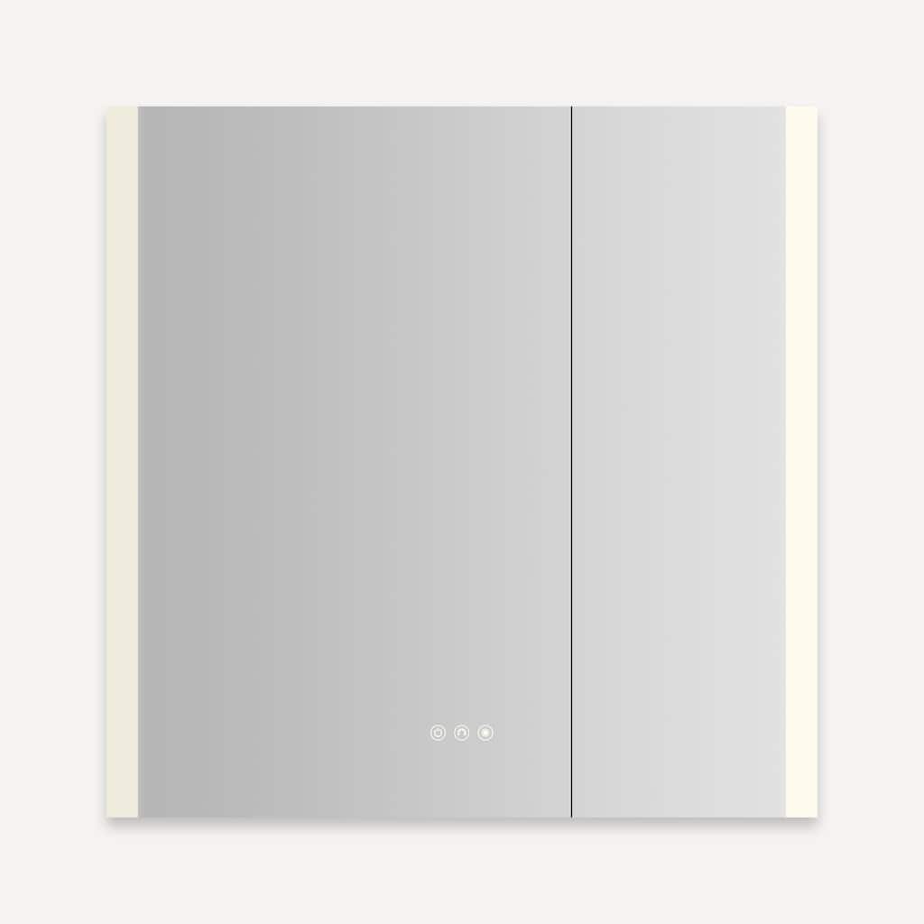 Robern AR3030D4FP2LE AiO Reserve 29-1/4" x 30" Lighted Frameless