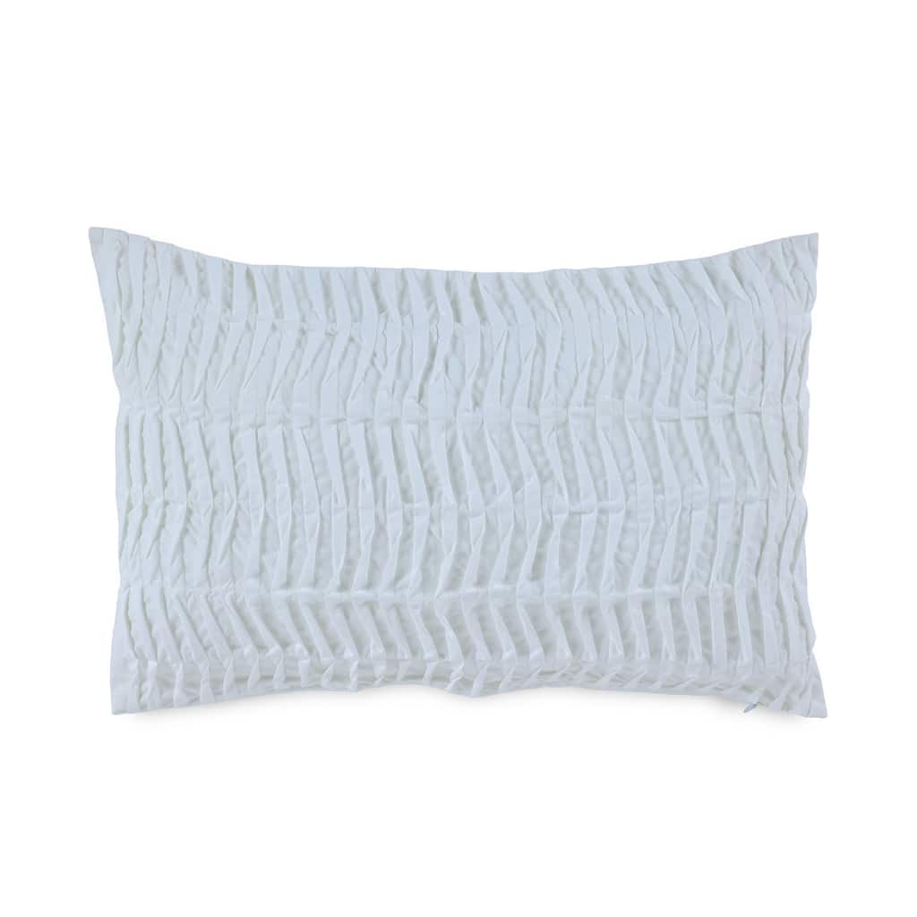 Southern Tide Waves Small White Decorative Pillow