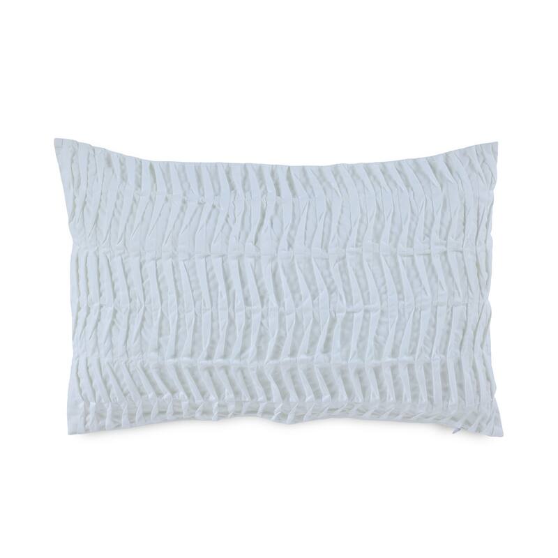 Southern Tide Waves Small White Decorative Pillow - Standard