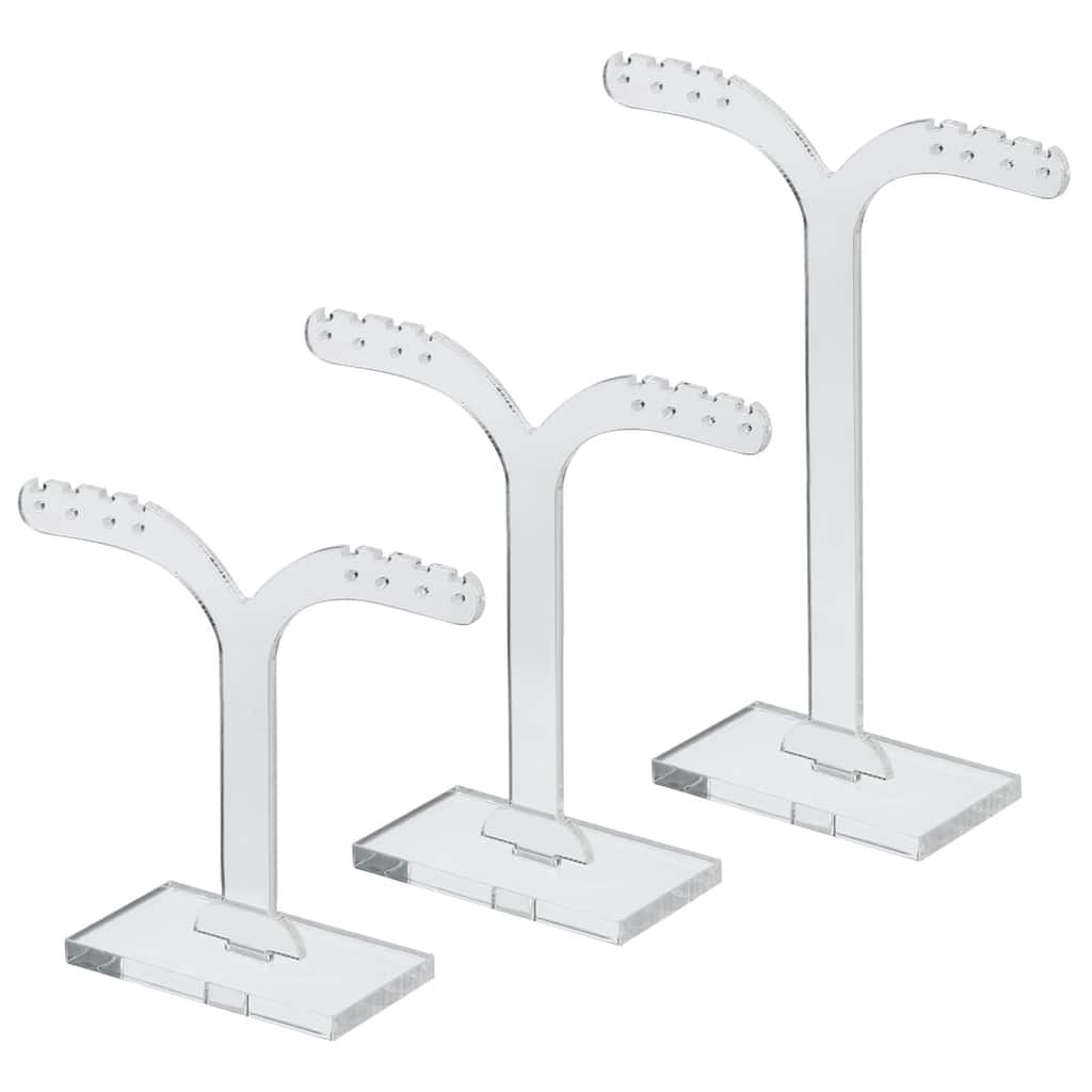 Earring Display Stand,6pcs Acrylic Earring Holder Earring Stands Y