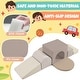 preview thumbnail 6 of 15, Colorful Soft Climb and Crawl Foam Playset 7 in 1, Soft Play Equipment Climb and Crawl Playground, Kids Crawling & Climbing