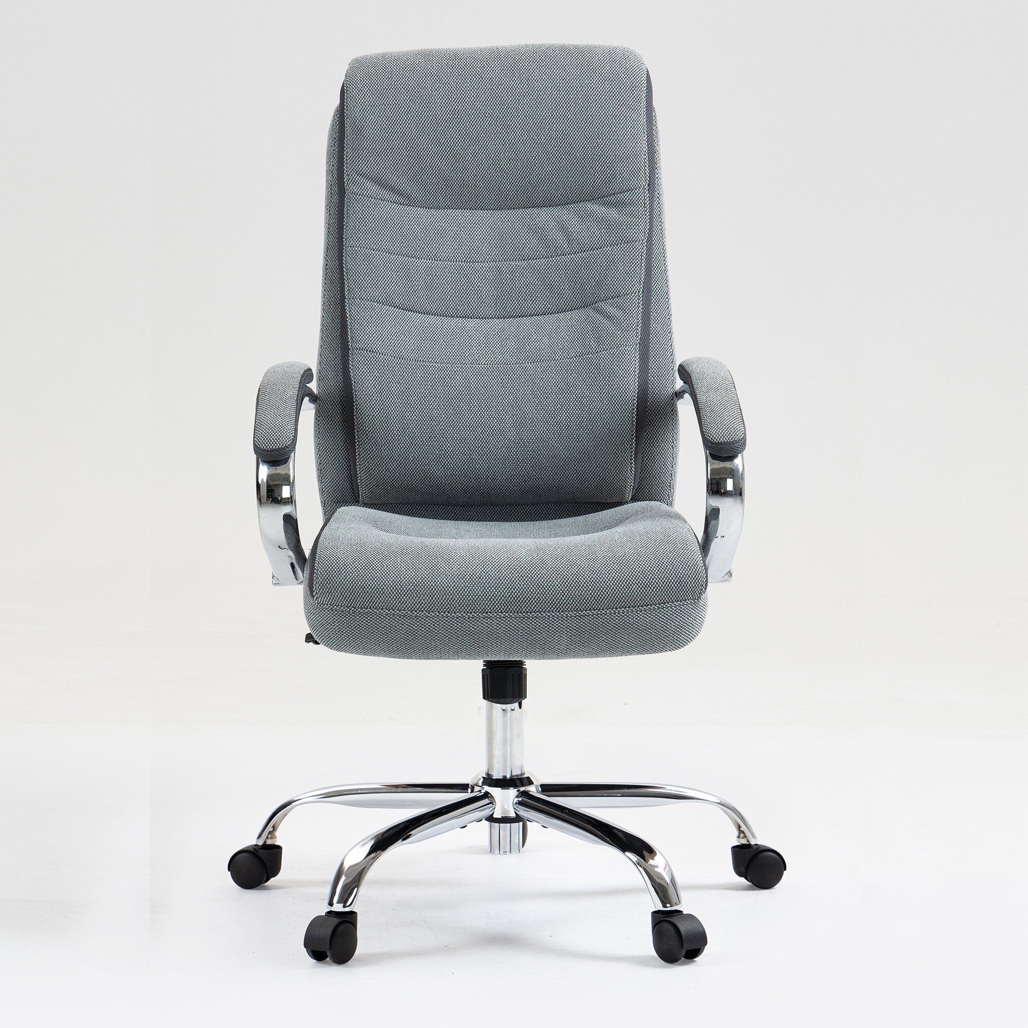 High Back,Skin Friendly Material Office Chair,Castors Move Quietly