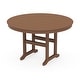 preview thumbnail 20 of 28, POLYWOOD Lakeside Plastic 5-Piece Round Farmhouse Side Chair Dining Set