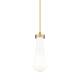 Option Brushed Brass / Gloss White