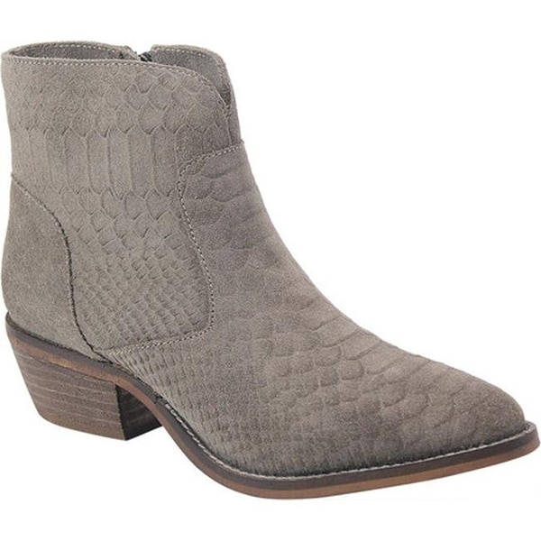 diba true snakeskin booties