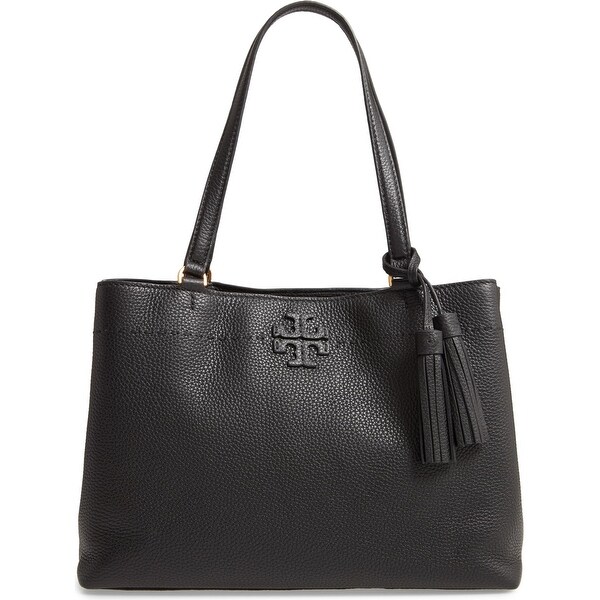 tory burch mcgraw leather satchel