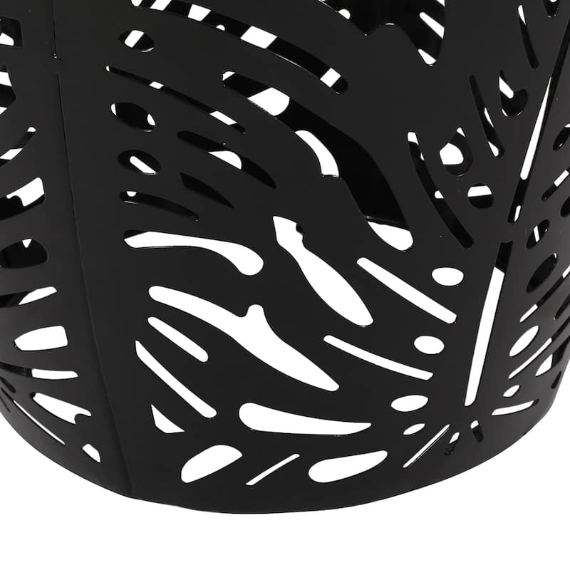 Satterlee Outdoor Outdoor Metal Side Table by Christopher Knight Home