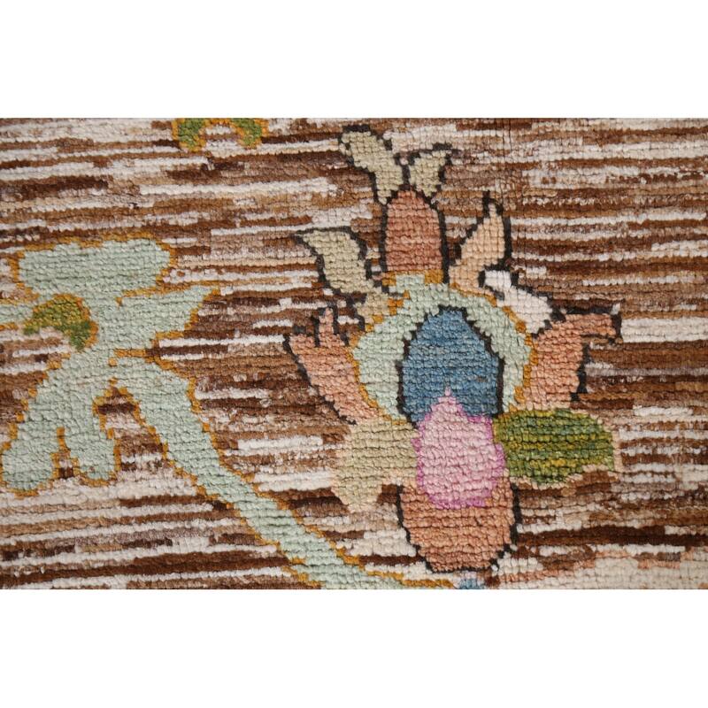 Vegetable Dye Traditional Ziegler Oriental Area Rug Wool Hand-knotted - 8'2" x 9'9"