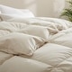 preview thumbnail 21 of 39, All-Season Medium Warmth White Goose Down Comforter with Premium Fabric