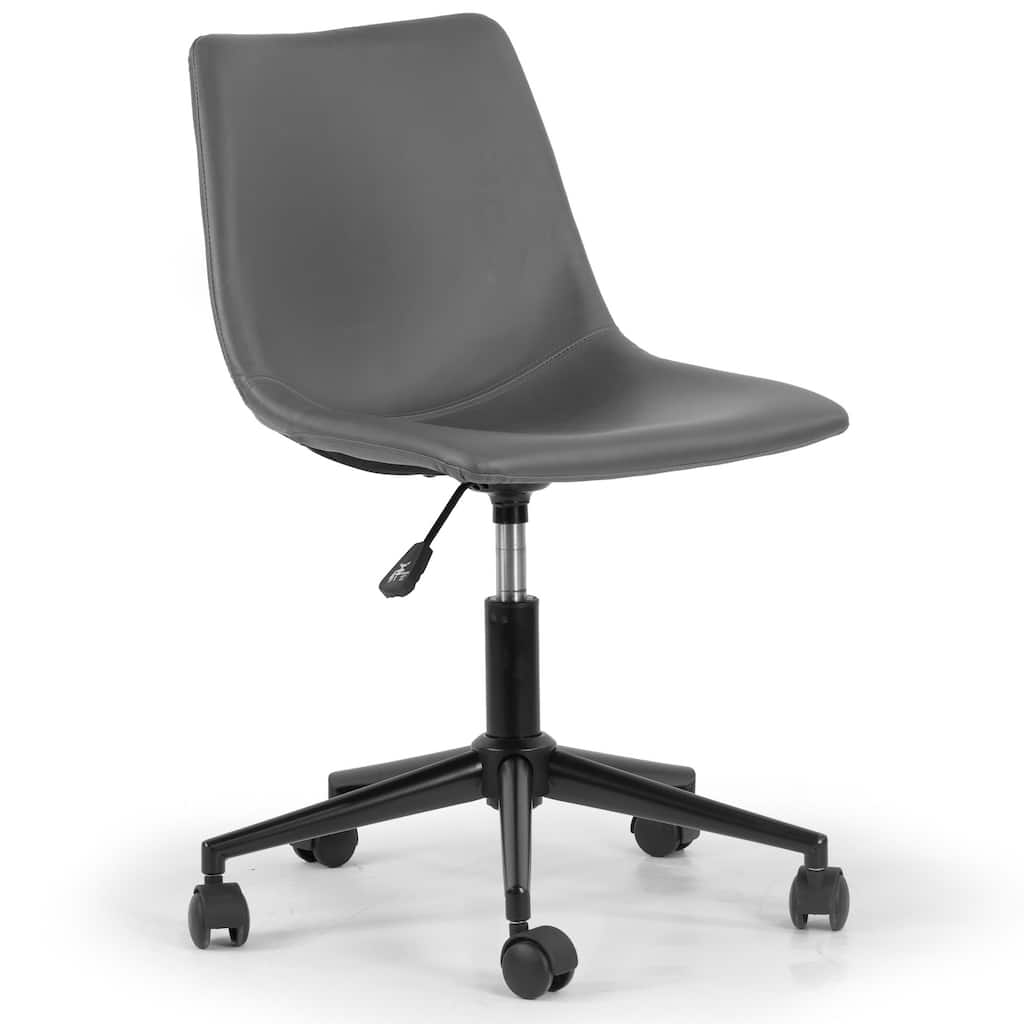 Adan Faux Leather Adjustable Height Office Chair