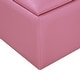preview thumbnail 9 of 16, Qaba Kids Sofa 2-in-1 Multi-Functional Table Chair Set 2 Seat Couch Storage Box Soft Sturdy