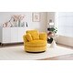 preview thumbnail 5 of 61, Oversized 360 Degreed Swivel Accent Chair Modern Soft Plush Corduroy Round Barrel Chair for Living Room Bedroom with Pillows