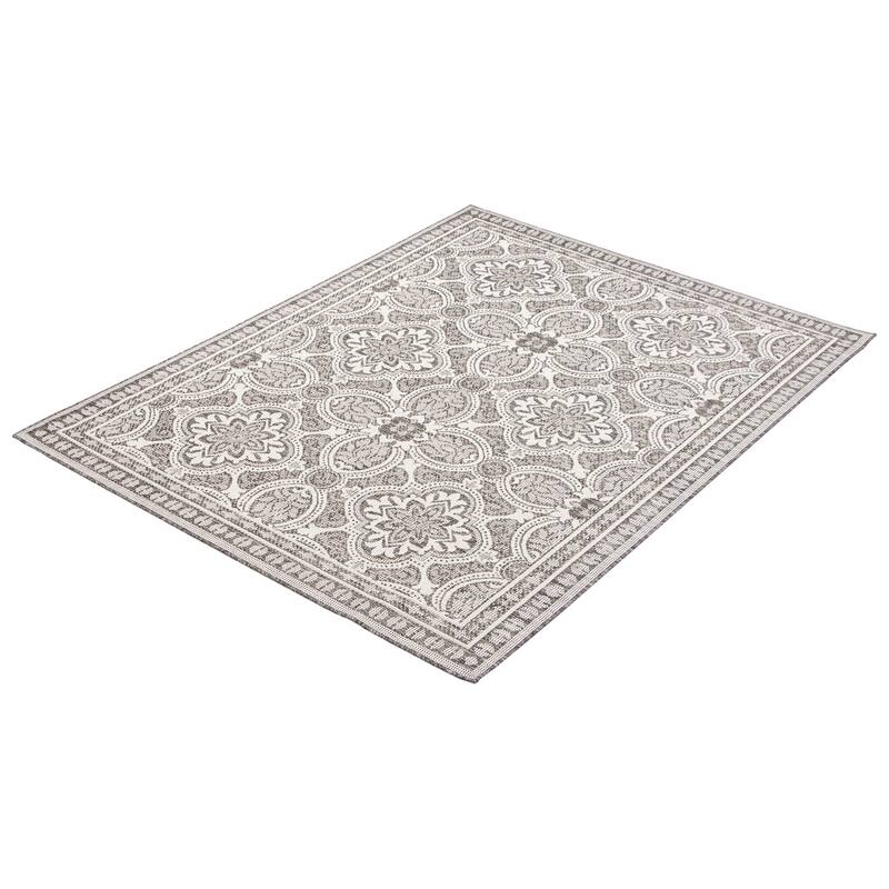 ECARPETGALLERY Veranda Traditional Indoor/ Outdoor Rug