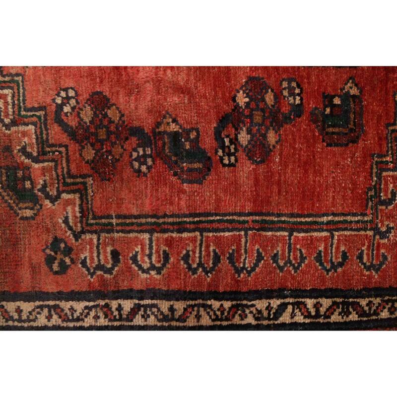 ECARPETGALLERY Hand-knotted Andelz Copper Wool Rug - 3'11 x 6'4