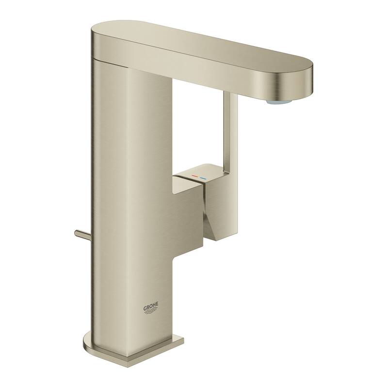 Grohe Plus 1.2 GPM Single Hole Bathroom Faucet with EcoJoy Technology - Brushed Nickel