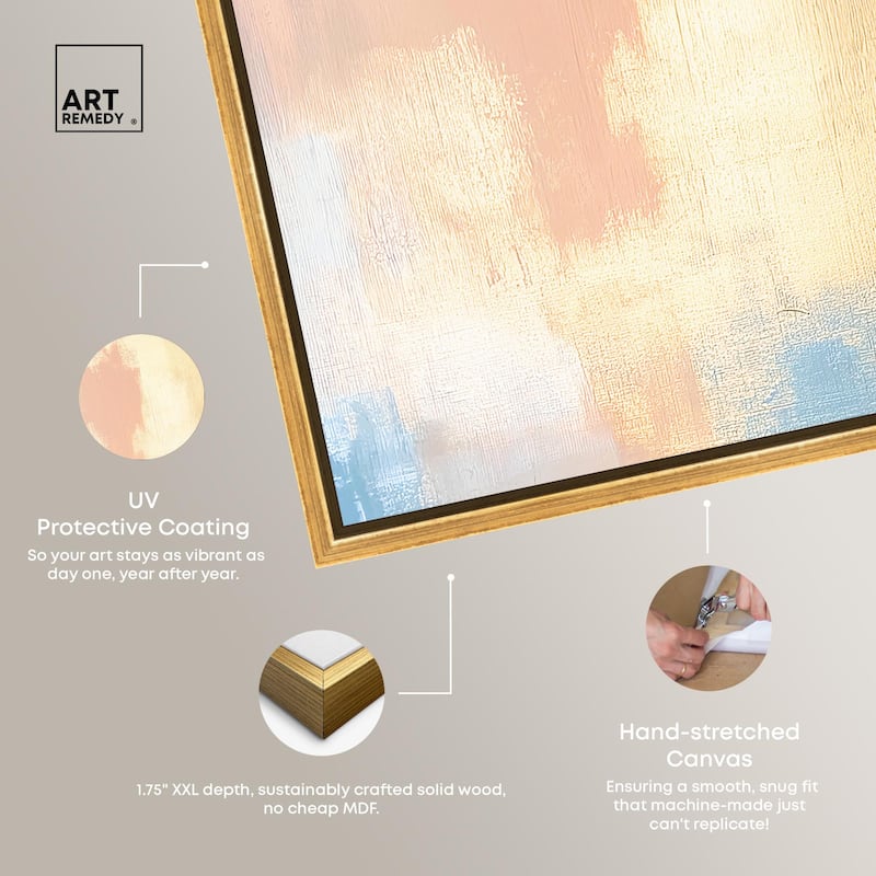 Painted Serenity I Canvas Set of 2 by Art Remedy